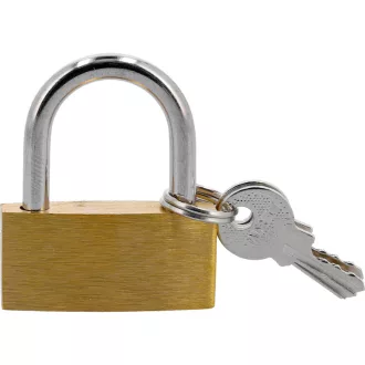 Vorhängeschloss Messing 3 Schlüssel 40 mm