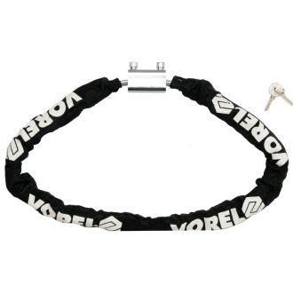 VOREL Kettenfahrradschloss + 2 Schlüssel 1200 x 7 mm