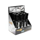 VOREL Tonaufnahmemagnet mit Teleskopgriff und LED-Licht 170-565 mm