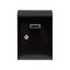 VOREL Briefkasten schwarz 285 x 200 x 60 mm