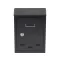 VOREL Briefkasten grau 285 x 200 x 60 mm