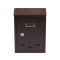 VOREL Briefkasten braun 285 x 200 x 60 mm