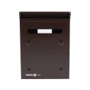 VOREL Briefkasten braun 285 x 200 x 60 mm