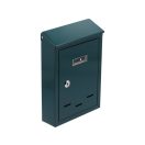 VOREL Briefkasten grün 285 x 200 x 60 mm