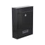 VOREL Briefkasten schwarz 360 x 260 x 80 mm