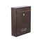 VOREL Briefkasten braun 360 x 260 x 80 mm