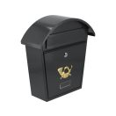 VOREL Briefkasten grau 380 x 320 x 105 mm