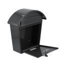 VOREL Briefkasten grau 380 x 320 x 105 mm