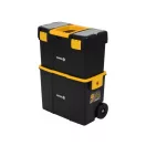 VOREL Werkzeugkoffer auf Rollen 2-teilig 460 x 260 x 630 mm