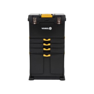 VOREL Werkzeugkasten auf Rädern 3-teilig 450 x 280 x 820 mm