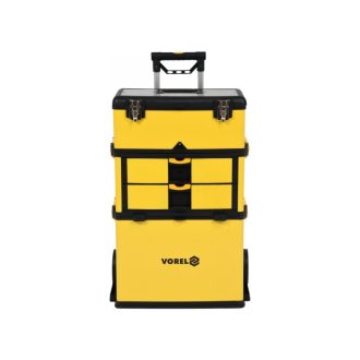 VOREL Werkzeugkoffer auf Rädern 3-teilig 540 x 370 x 850 mm