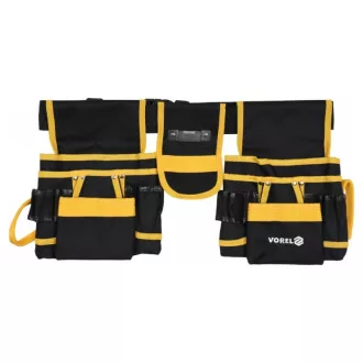 VOREL Winkel- und Werkzeughalter-Gürteltasche mit 6 Taschen