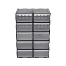 VOREL Schubladenschraubenhalter 10 Schubladen 225 x 155 x 100 mm