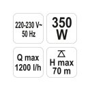 FLO Elektrische Tauchpumpe 350W