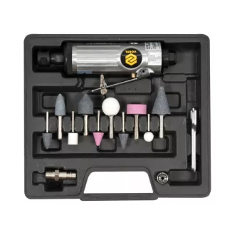 VOREL Pneumatisches Geradschleifset 15-teilig 1/4"