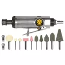 VOREL Pneumatisches Geradschleifset 15-teilig 1/4"