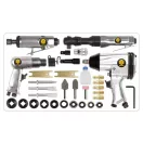 VOREL Druckluftwerkzeug- und Zubehörset 33-teilig