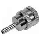 VOREL Pneumatikschlauch-Schnellkupplungsmuffe mit 1/4" Rohrende