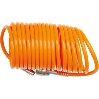 VOREL Pneumatikschlauch (Spirale) 5 x 8 mm x 15 m PE