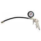 VOREL Reifenblaspistole mit Manometer 0-12 bar