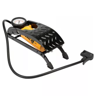 VOREL Fußpumpe mit Manometer 0,7 MPa