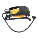 VOREL Fußpumpe mit Doppelzylinder-Manometer