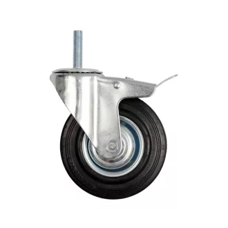 VOREL Industrie-Radschwenkgabel 200 mm 150 kg