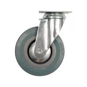 VOREL Industrierad-Schwenkgabel 125 mm 50 kg