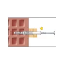 CELO MFR SB Senkbunddübel mit integriertem Sechskantkopf und Unterlegscheibenschraube 8 x 80 (4 Stück)