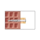 CELO MFR SB Senkbunddübel mit integriertem Sechskantkopf und Unterlegscheibenschraube 8 x 80 (4 Stück)