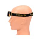 VOREL Batterie-LED-Stirnlampe