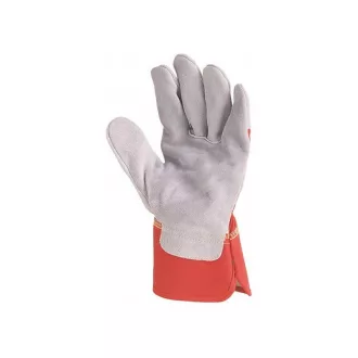   Arbeitshandschuhe (1155) Größe 11, dickes Rindsleder, mit starkem Canvas, für starke Beanspruchung