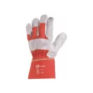 Arbeitshandschuhe (1155) Größe 11, dickes Rindsleder, mit starkem Canvas, für starke Beanspruchung