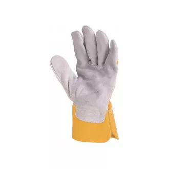   Arbeitshandschuhe (1155) 12 dickes Rindsleder, mit starkem Canvas, für starke Beanspruchung