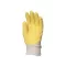 Arbeitsschutzhandschuhe Krepplatex, schnittfest, rutschfest, zitronengelb