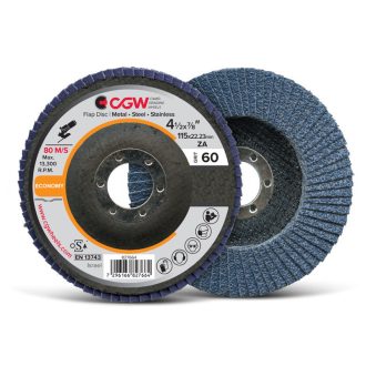 CAMEL Fächerschleifscheibe 115 mm / P60 Edelstahl (827664)