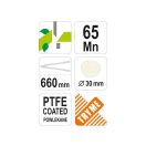 FLO Astschneider 660 mm/30 mm Seitenschneider Teflon beschichtet