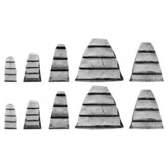 VOREL Hammerkeil-Set 10-teilig