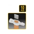 VOREL Hammerkeil-Set 10-teilig