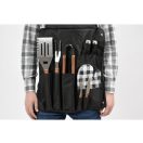 Grillschürze + 8-teiliges Grillset