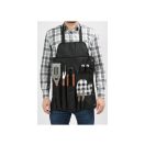 Grillschürze + 8-teiliges Grillset