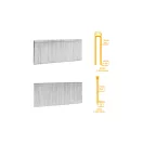 INGCO Pneumatischer Tacker 16-40 mm und Nagelpistole 15-50 mm