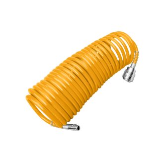 INGCO Pneumatischer Spiralschlauch 8 mm x 10 m