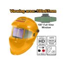 INGCO Automatischer Schweißhelm mit 4 Sensoren 180° Sichtfeld