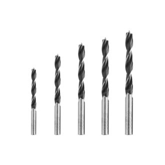 INGCO Bohrerset für Holz, 5-teilig, 4-10 mm