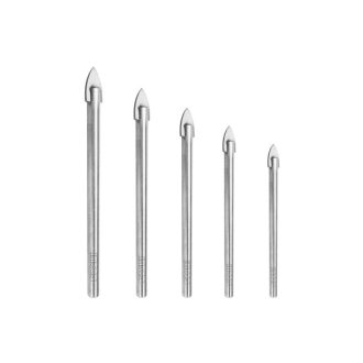 INGCO Glas- und Fliesenbohrer Set 5-teilig 4-10 mm