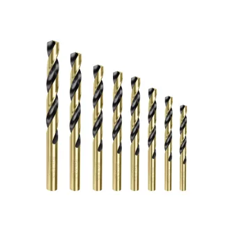 INGCO Schneckenbohrerset 8-teilig 2-8 mm HSS zylindrisch