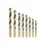 INGCO Schneckenbohrerset 8-teilig 2-8 mm HSS zylindrisch