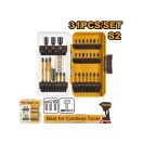 INGCO Schlagschrauber-Bitset 31-teilig S2