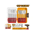 INGCO Flachbohrer Set 12-teilig für Bit-Halter